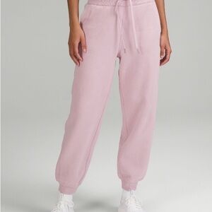 Lululemon athletica Scuba High Rise Relaxed Jogger Pink Peony